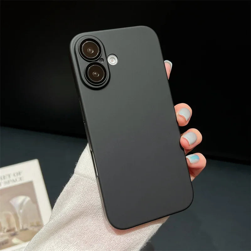 Matte skin with lens film for iPhone