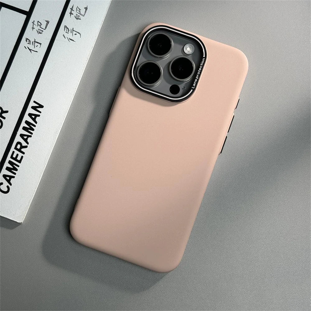 Ultra Thin Luxury Retro Matte Hard PC Case For iPhone