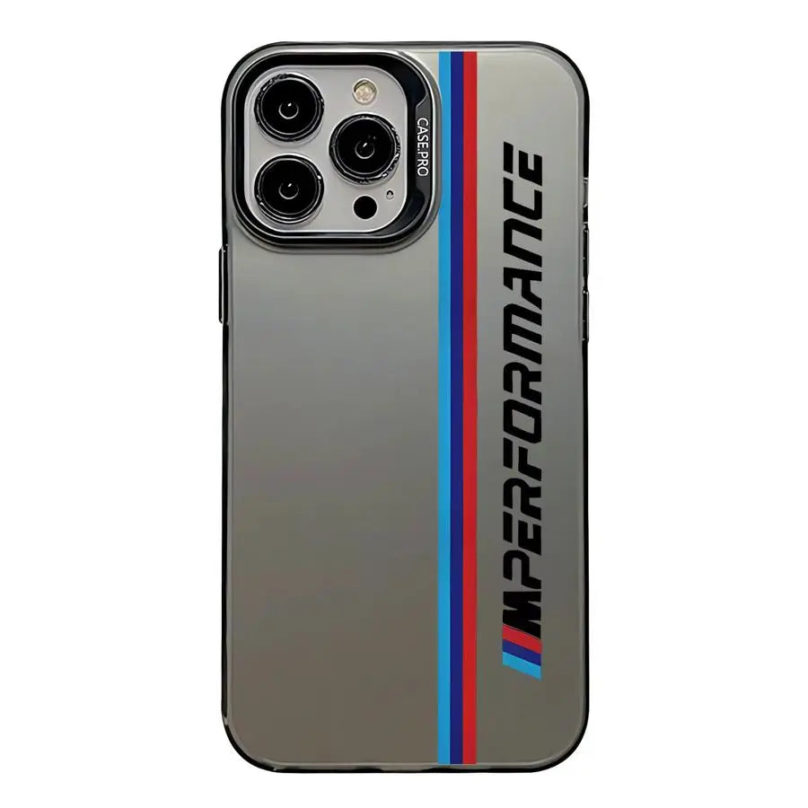 Sports Power-W Car Logo Cover Phone Case for iPhone 16 Pro 15 Pro Max 14 13 12 11 XS 14 Pro Max 16 Plus 14Pro 12Pro Soft Shell