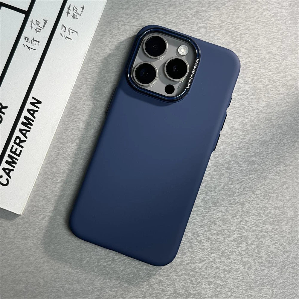 Ultra Thin Luxury Retro Matte Hard PC Case For iPhone