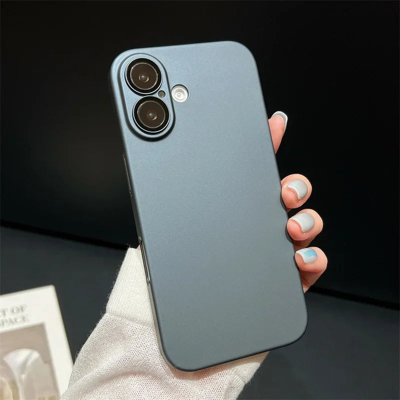 Matte skin with lens film for iPhone