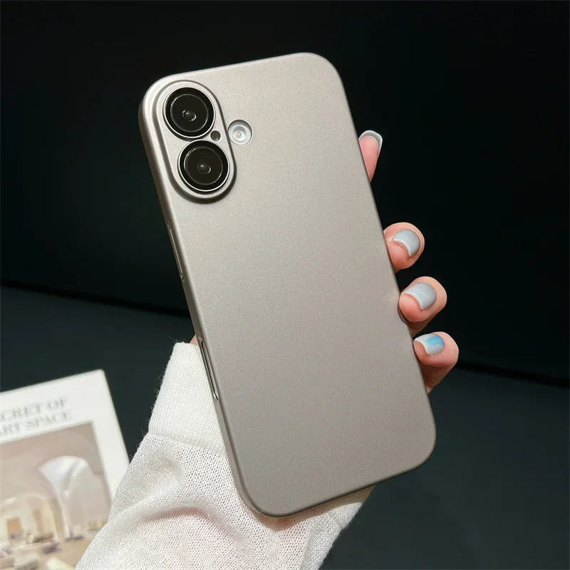 Matte skin with lens film for iPhone