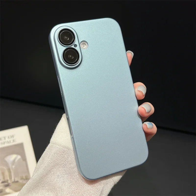 Matte skin with lens film for iPhone